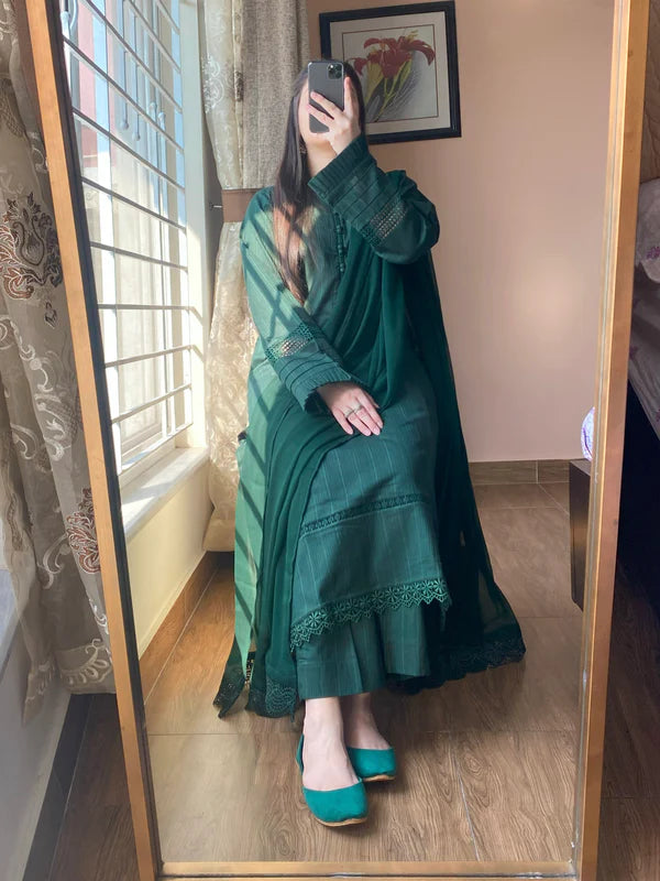 3 Piece - Cambric Dress Rs.7,890.00