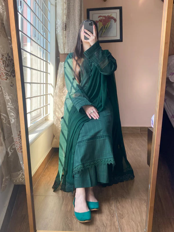 3 Piece - Cambric Dress Rs.7,890.00