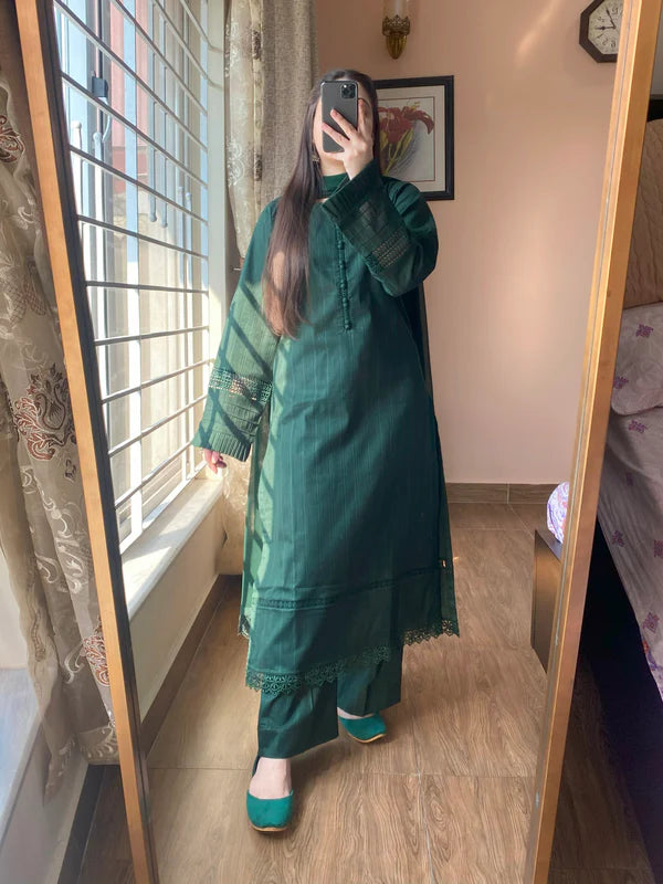 3 Piece - Cambric Dress Rs.7,890.00