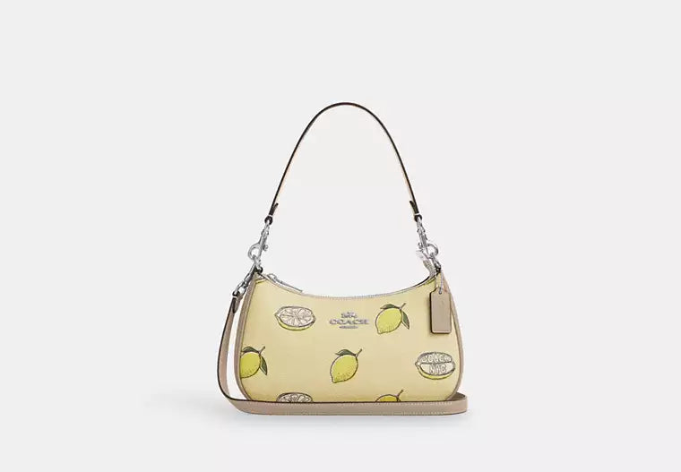Teri Shoulder Bag With Lemon Print