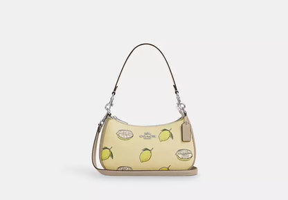 Teri Shoulder Bag With Lemon Print