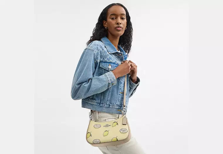 Teri Shoulder Bag With Lemon Print