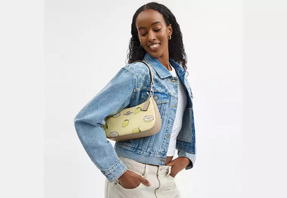 Teri Shoulder Bag With Lemon Print