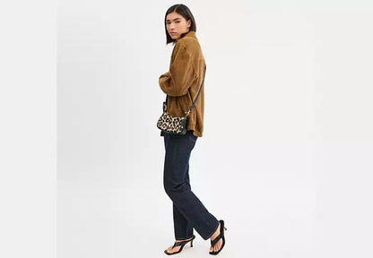 Teri Shoulder Bag With Leopard Print