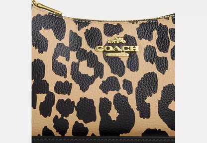 Teri Shoulder Bag With Leopard Print